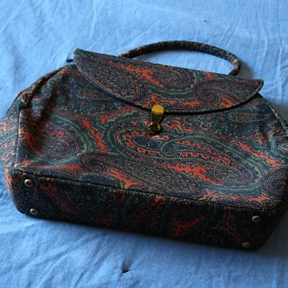 Vintage Kadin Paisley Purse
